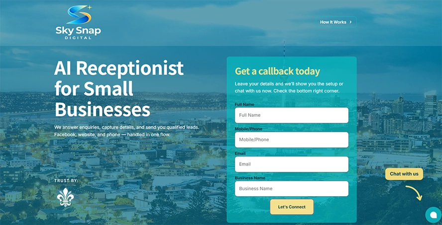 Leataata Preschool website project screenshot